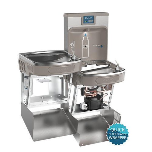 Distributeur d'eau froide - LZSTL8WSSP - Elkay - pour remplissage de bouteille / sans contact
