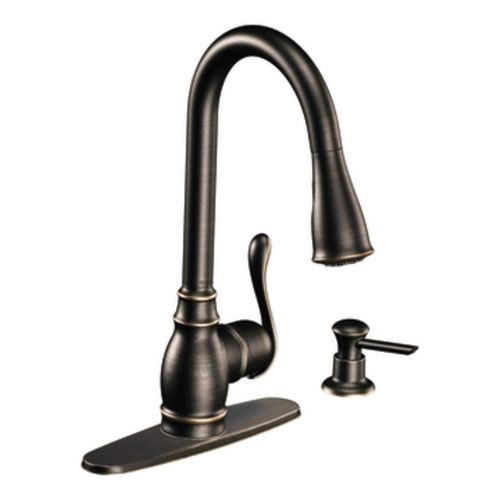 Mitigeur à poser - ANABELLE : CA87003BRB - Moen - temporisé / en bronze / de cuisine