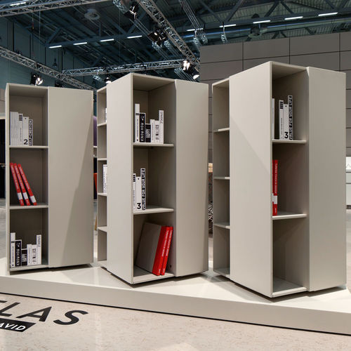 Rayonnage rotatif pour bureau - ATLAS - Nurus - pour archives / en bois