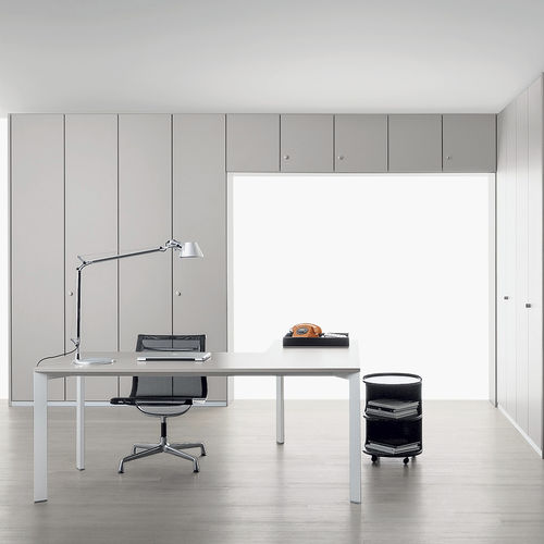 Armoire de classement haute - PROGRAMMA 3 - Citterio - stratifiée / avec porte battante / modulaire