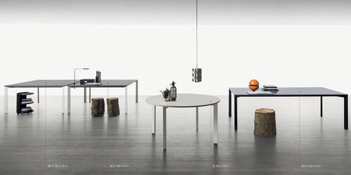Bureau pour open space - SHARD - Citterio - contemporain / en métal / modulable