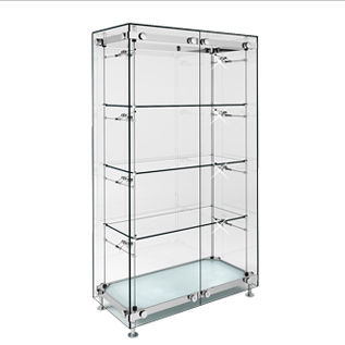 Vitrine contemporaine - SSG003.1000I - Shopkit - en verre / éclairée / professionnelle