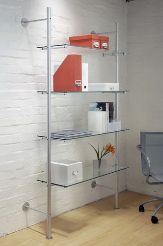 Étagère murale - LADDER - Shopkit - contemporaine / en verre