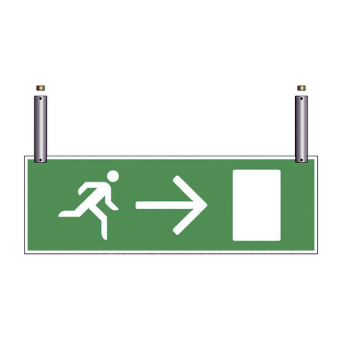 Signalétique de sécurité incendie - DROP ROD FE  - Shopkit