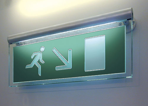 Panneau signalétique de sécurité. - SIGNSLOT FE - Shopkit
