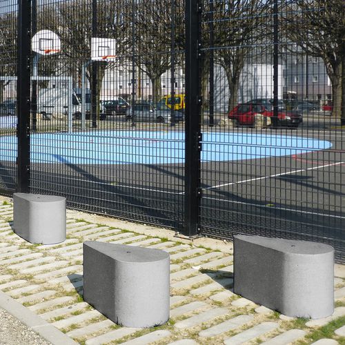 Borne de protection - GOUTTE - Escofet - anti-stationnement / en béton / pour espace public