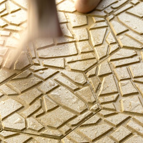Pavé en béton - TERRAZZO - Escofet - d'extérieur / texturé / à relief
