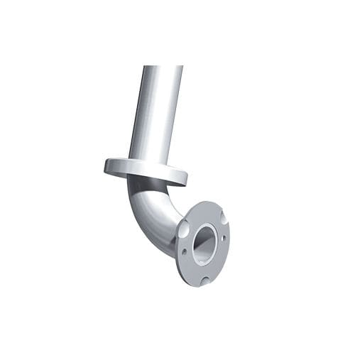 Barre de maintien en acier inoxydable - 3700 SERIES - American Specialties, Inc. - droite / courbée / murale