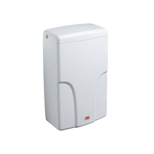 Sèche-mains automatique - TURBO-PRO™ - American Specialties, Inc. - en saillie / en acier inoxydable / en acier peint