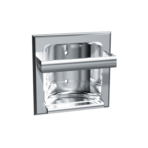 Porte-savon encastré - 0410-Z - American Specialties, Inc. - en chrome / en nickel / en zamak