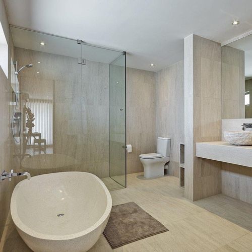 Carrelage en pierre naturelle - MOCA CREME - LUSOROCHAS NATURAL STONE - mat / d'intérieur / d'extérieur