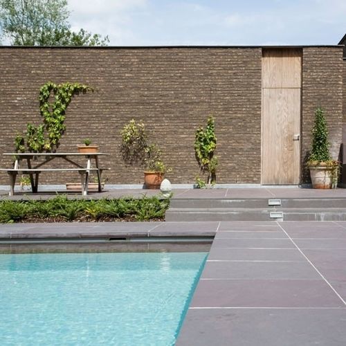 Revêtement de sol en pierre - LUSOROCHAS NATURAL STONE - en granit / en céramique / d'intérieur