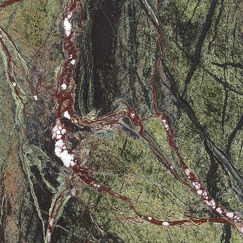Plaque de pierre naturelle en marbre - GREEN FOREST - LUSOROCHAS NATURAL STONE - pour sol / pour agencement intérieur / pour mur