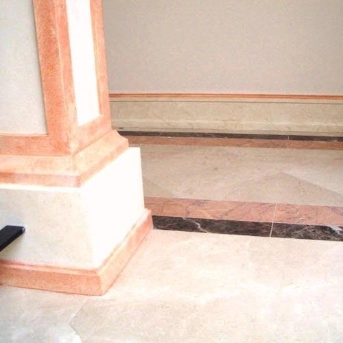 Carrelage en pierre naturelle - CREME MARFIL - LUSOROCHAS NATURAL STONE - poli / brillant / d'intérieur
