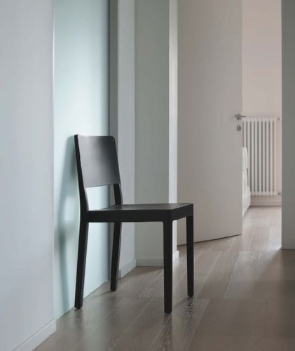 Chaise de salle à manger contemporaine - SHIRA - Bedont - d'extérieur / d'intérieur / en chêne