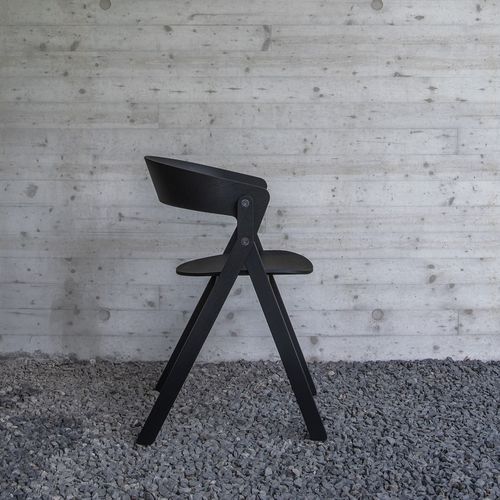 Chaise contemporaine - ESSENZA  - Bedont - d'intérieur / en frêne / en hêtre