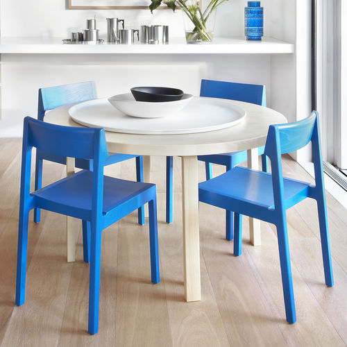 Chaise contemporaine - CLIP  - Bedont - d'intérieur / en chêne / en frêne