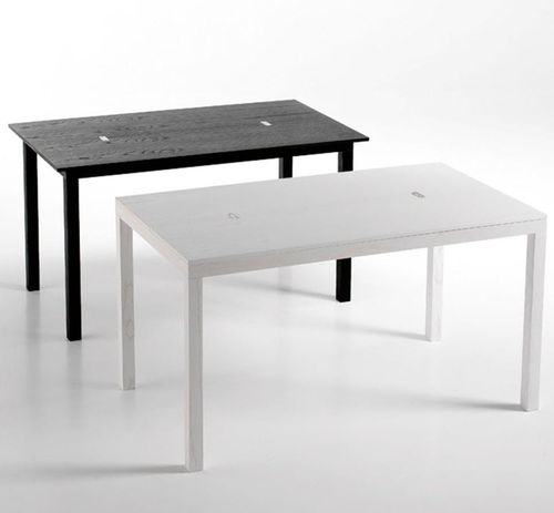 Table contemporaine - TWINS - Bedont - en chêne / en frêne / en MDF
