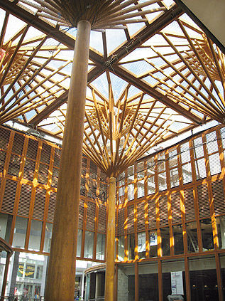 Charpente en bois de charpente - PARAPLUES - HESS TIMBER - professionnelle
