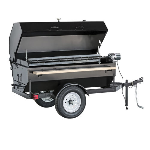 Barbecue à charbon - 6SDR - Big John Grills & Rotisseries - professionnel / sur roulettes / encastrable