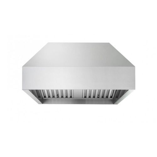 Hotte de plafond - SVH48 - LYNX - pour cuisine professionnelle / avec conduit / grise