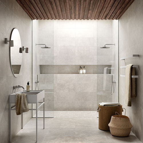 Carrelage en grès cérame - METROPOLIS SILVER - Casalgrande Padana - finition naturelle / d'intérieur / d'extérieur