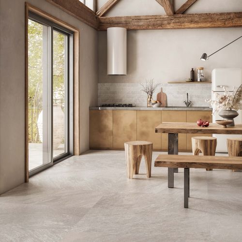 Carrelage en grès cérame - PETRA BRICK PERLA - Casalgrande Padana - brillant / satiné / d'intérieur