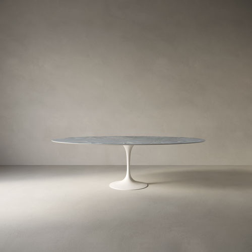 Table design minimaliste - 120 - Casalgrande Padana - en céramique / ovale / ovale