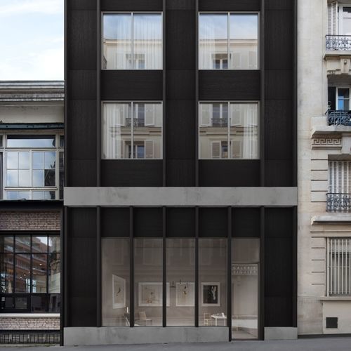 Bardage en panneaux - NATURCLAD-B - PARKLEX International - en HPL / vertical / écolabel PEFC