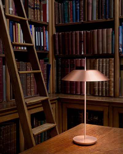 Lampe de table - Mayfair - VIBIA LIGHTING - en acier / en polycarbonate / en PMMA