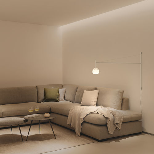Applique murale en verre soufflé - Tempo  - VIBIA LIGHTING - contemporaine / d'intérieur / en aluminium