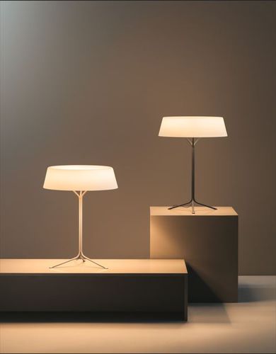 Lampe de table - Lily - VIBIA LIGHTING - en acier / en opale / contemporaine