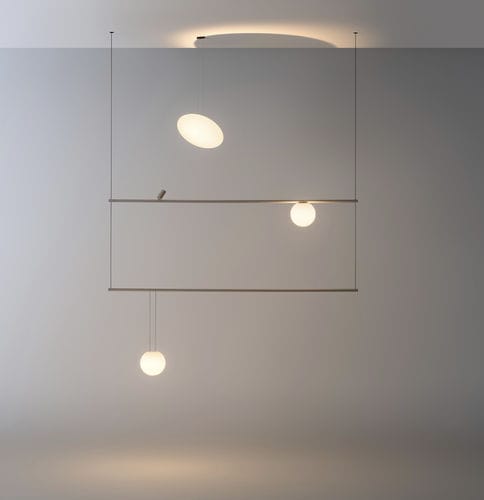 Suspension - Circus  - VIBIA LIGHTING - en aluminium / en polycarbonate / en PMMA