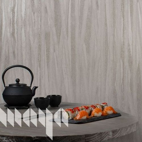 Papier peint contemporain - SEAGRASS II - Maya Romanoff - en coton / en vinyle / en polyester