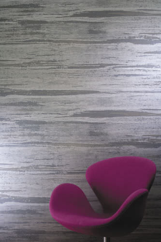 Papier peint contemporain - WEATHERED METALS II™ - Maya Romanoff - en vinyle / uni / aspect métal