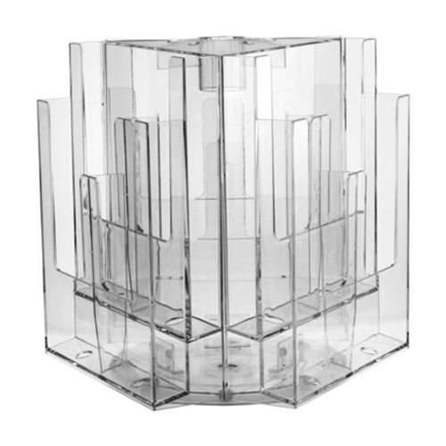 Porte-brochures sur plan - 444064 - EDIMETA - en plastique / professionnel / pivotant