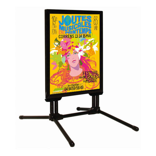 Panneau d'affichage d'intérieur - 21532 NR series - EDIMETA - d'extérieur / en aluminium anodisé / en acier laqué