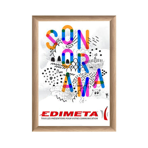 Panneau d'affichage mural - VAC HB series - EDIMETA - d'intérieur / d'extérieur / en aluminium
