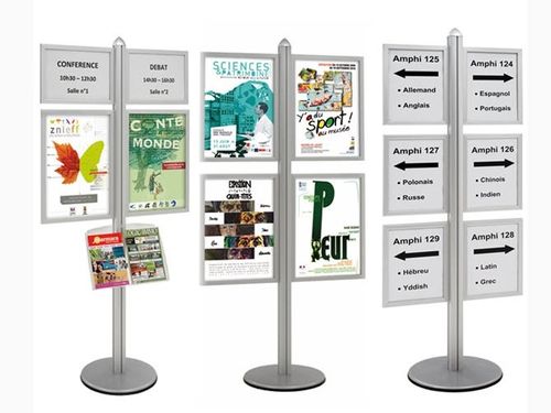 Panneau d'affichage d'intérieur - 214150  - EDIMETA - en aluminium