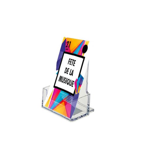 Porte-brochures sur plan - 470200  - EDIMETA - en plastique / professionnel