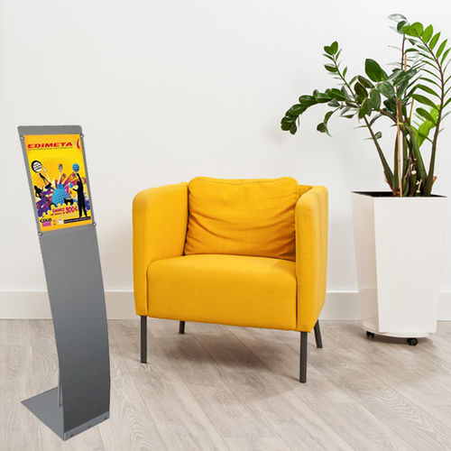 Panneau d'affichage à poser - 219000 - EDIMETA - pour intérieur / publicitaire / aluminium