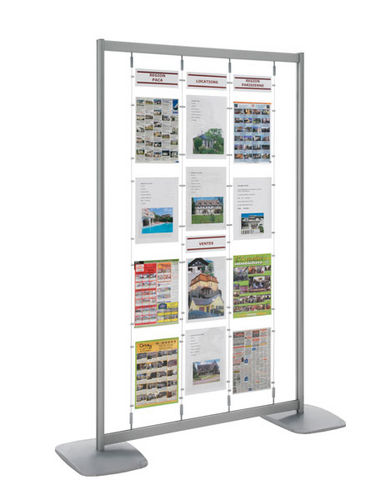 Panneau d'affichage suspendu - 214183  - EDIMETA - d'extérieur / en aluminium