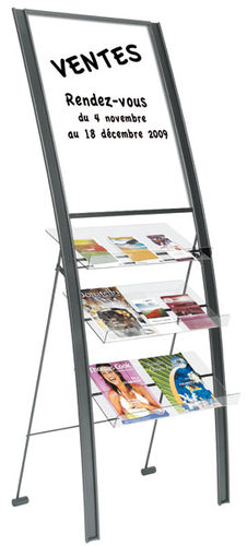 Porte-brochures autoportant - 2001N - EDIMETA - en Plexiglas® / pour commerce