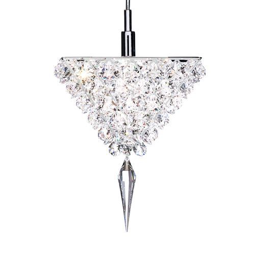 Suspension - VERTEX : VR0607N - Swarovski Lighting - en acier inoxydable / en cristal Swarovski® / contemporaine