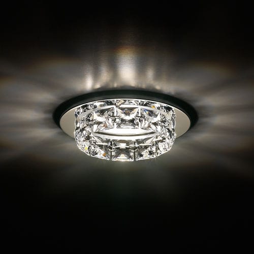 Plafonnier contemporain - RINGLET: SRT415N - Swarovski Lighting - rond / en cristal Swarovski® / halogène