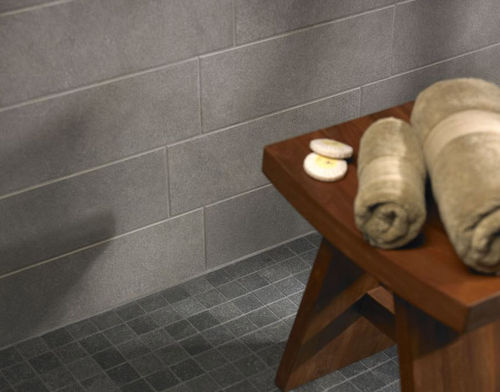 Carrelage en grès cérame - MAIN STREET : GALLERY GREY - Crossville - poli / d'intérieur / de salle de bain