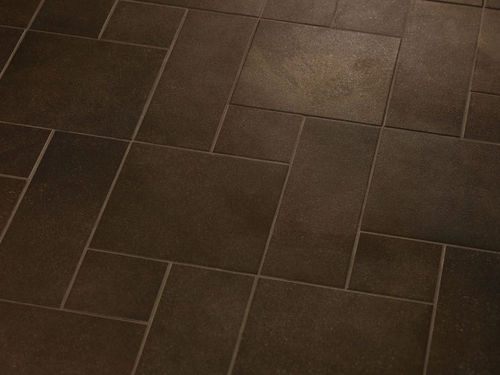 Carrelage en grès cérame - MAIN STREET : BISTRO BROWN - Crossville - poli / d'intérieur / de salle de bain