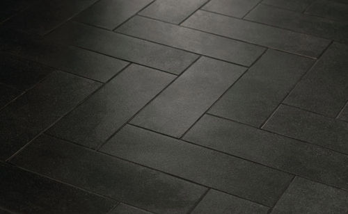 Carrelage en grès cérame - MAIN STREET : BOUTIQUE BLACK - Crossville - poli / d'intérieur / de salle de bain