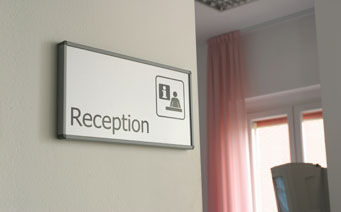 Panneau signalétique mural - SPEED - SEBERG - aluminium / en braille / d'intérieur