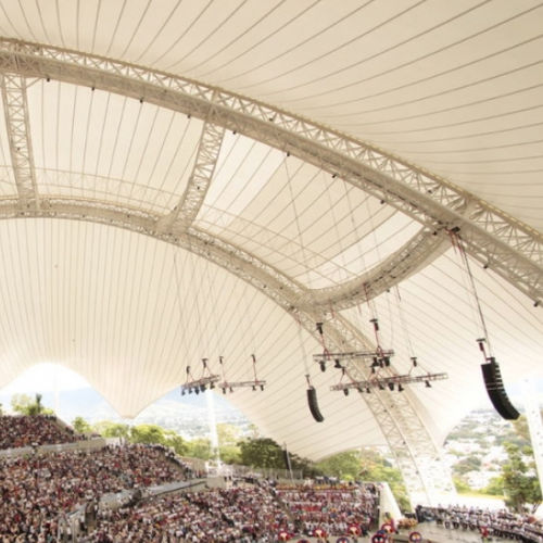 Membrane textile en composite - ADVANCED 1302 S2 - Serge Ferrari ARCHITECTURE - pour stade / de toiture / ignifuge